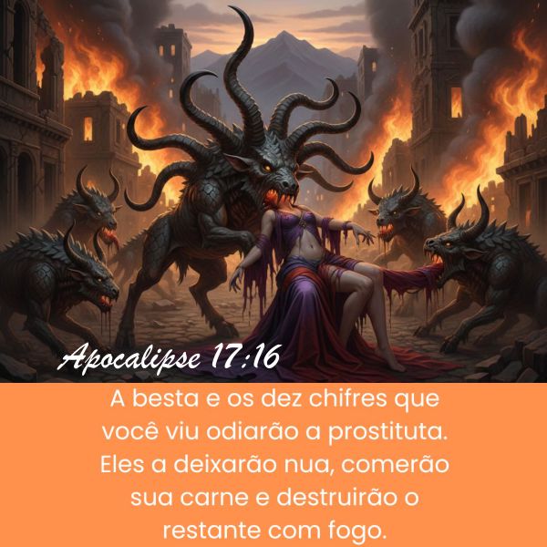 Apocalipse 17:16-17