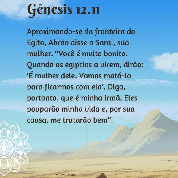 Gênesis 12:11-13