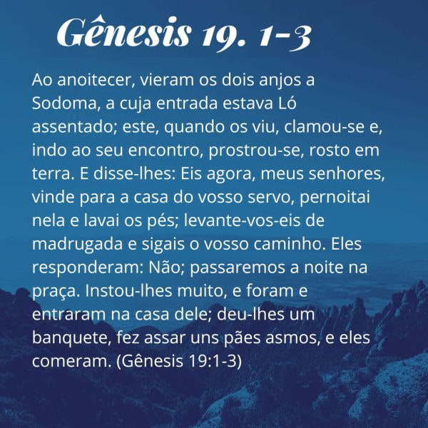 Gênesis 19:1-3