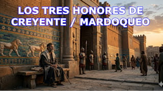 Quais são as três honras de crente / Mardoqueu?